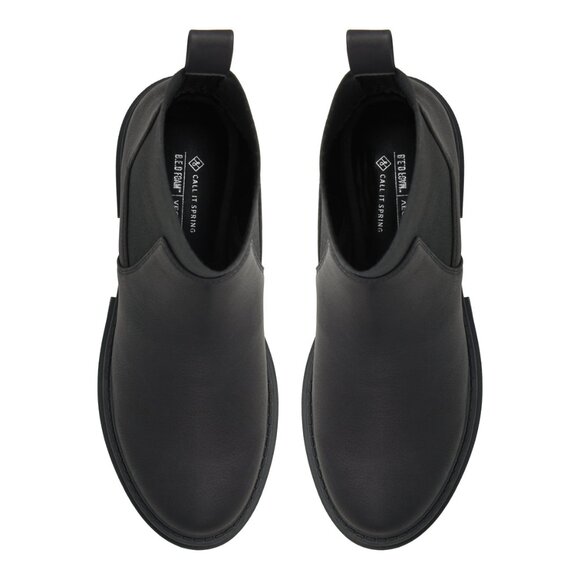 NEW Ranine chunky faux leather chelsea booties size 6.5 - Picture 7 of 10